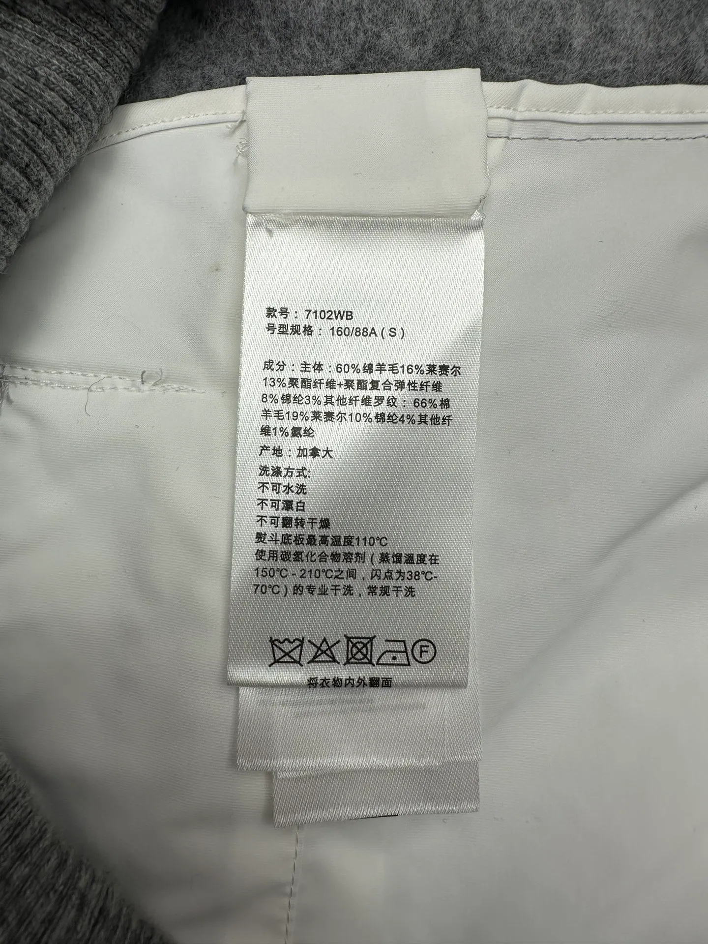 P710 CANDA GOOSE 25ss new hilliwack series wool fleece weatherproof front warm bomber jacket multi-color code number: S.M.L.